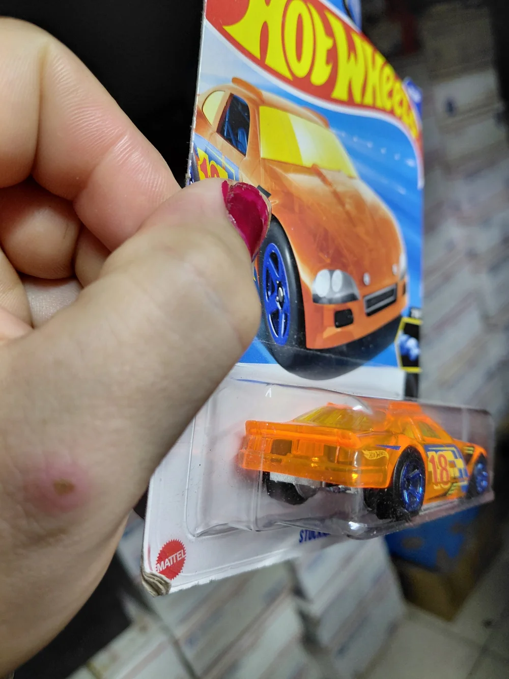 Hot Wheels stockar die